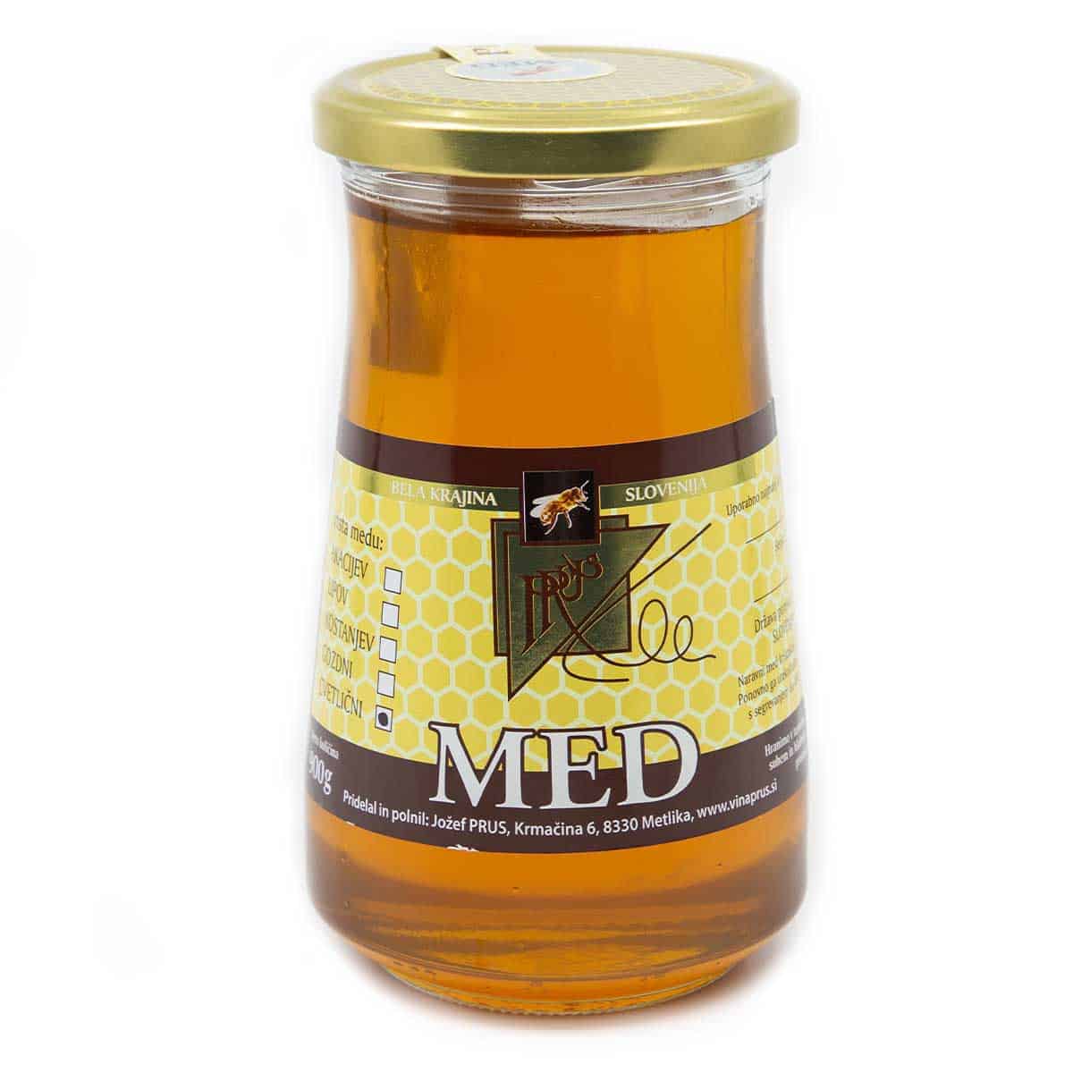 Vinska klet Prus, Cvetlični med, 900g