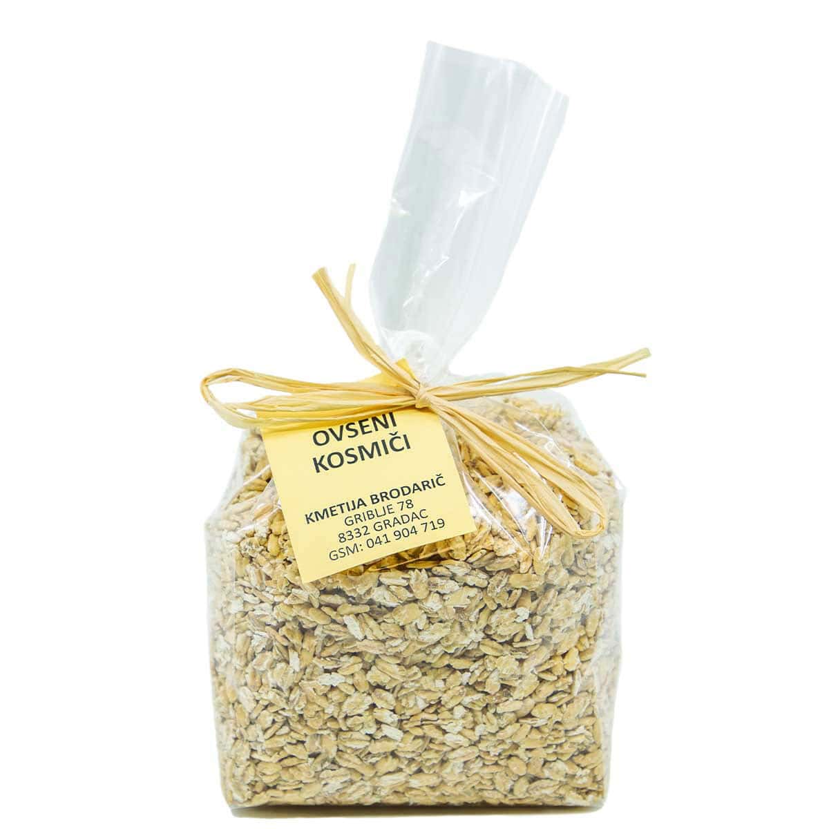 Kmetija Brodarič, Ovseni kosmiči, 250 g